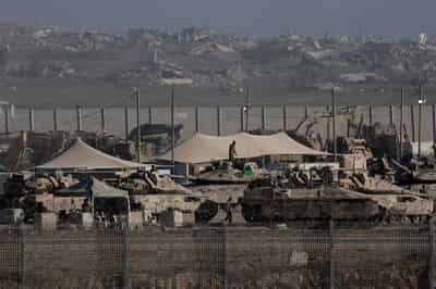 Image for Israeli military pushes further into Gaza City, forcing more displacement