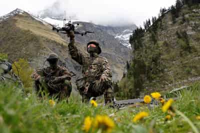 Image for Swiss vote on tightening neutrality rules, ending peacetime cooperation with NATO