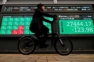 Image for Dollar gains, stocks slide on muddled inflation outlook