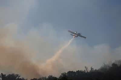 Image for Thousands evacuated from homes in southwest France as wildfire burns