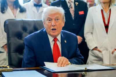 Image for White House says Greenland purchase is an active discussion, Trump is committed to NATO