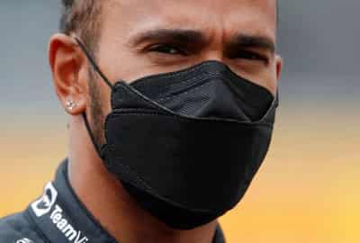 Image for Motor racing-Hamilton inspired by England soccer players ahead of home GP