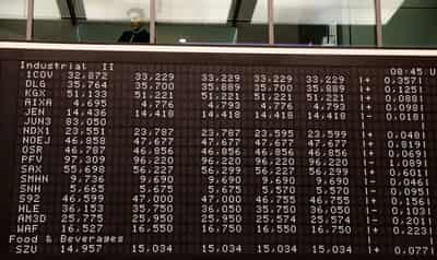 Image for European shares advance as French political concerns subside