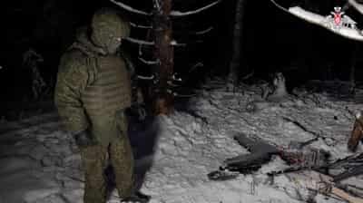 Image for Russia hands to U.S. what it says is proof of attempted Ukrainian strike on Putin residence