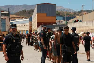 Image for Spain hopes to transfer migrant minors to mainland within weeks