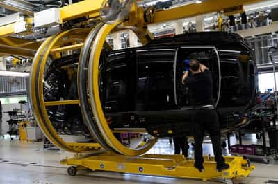 Image for UK's July auto output falls as weak exports and shutdowns weigh, industry data shows