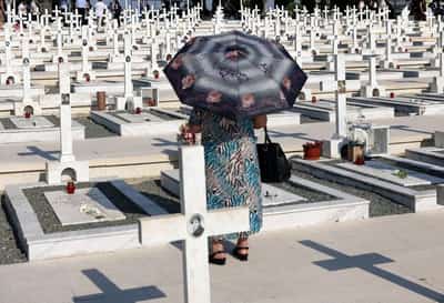Image for Greeks mourn, Turks celebrate anniversary of invasion that split Cyprus
