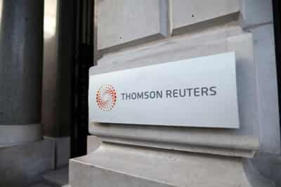 Image for Thomson Reuters tops revenue, profit forecasts in first quarter