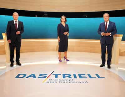 Image for German election too close to call as many voters still undecided