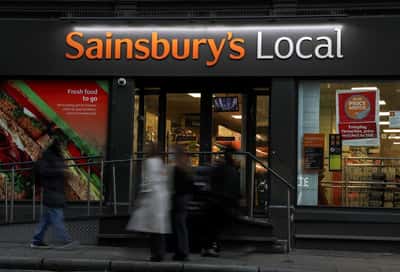 Image for UK grocer Sainsbury's held merger talks with rival Morrisons, reports say