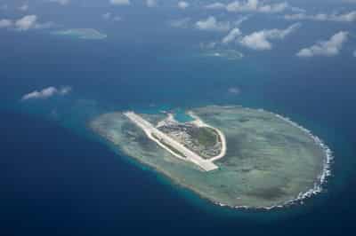 Image for US, Australia, Philippines hold second joint drills in South China Sea this year