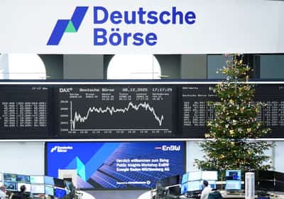 Image for Europe stocks hit another record close as banks, miners lead