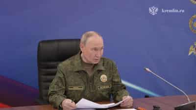 Image for Putin says Russia will achieve its Ukraine aims by force if Kyiv doesn't want peace