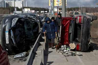Image for Ukraine jacks up key rate to 25% in first hike since Russian invasion