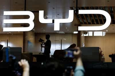 Image for BYD unveils new hybrid tech as battle with gasoline rivals heats up