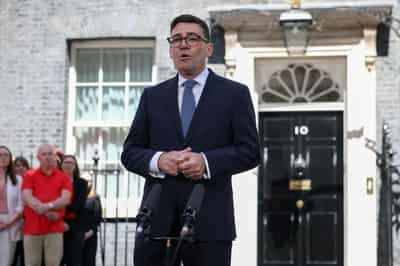 Image for UK PM Burnham promises cost of living measures, new 10-year plan