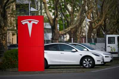 Image for Tesla's German car sales fall by a fifth in November