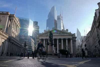 Image for Wall Street stocks rise, sterling regains some ground