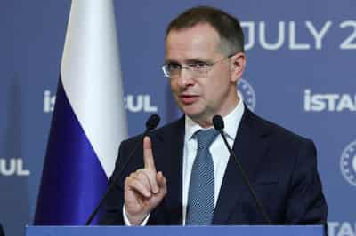 Image for Russia says Ukraine peace talks in Geneva were difficult, but business-like