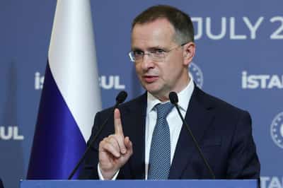 Image for Russia says Ukraine peace talks in Geneva were difficult, but business-like