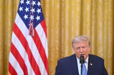 Image for Trump says Britain 'on the edge of disaster,' citing immigration and energy concerns