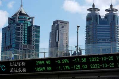 Image for Wall Street dips as U.S. Treasuries graze 5%, Middle East tensions simmer