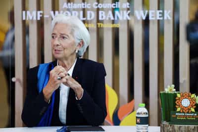 Image for ECB's Lagarde says bond selloff will slow inflation