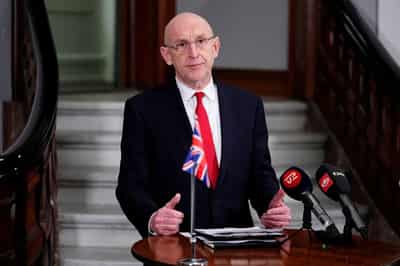 Image for UK defence minister pledges 'vital' role in NATO's Arctic Sentry mission