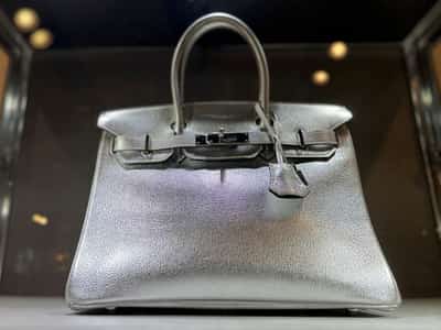Image for Birkin bag maker Hermes posts 7% rise in quarterly sales