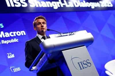 Image for France's Macron calls for Asian coalitions as he warns of US-China divisions