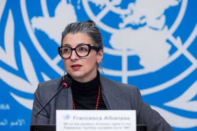 Image for Independent UN body condemns 'vicious attacks' on UN expert on Palestinian rights