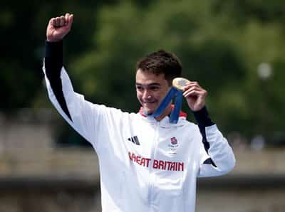 Image for Olympics-Triathlon-France and Britain victorious in thrilling Paris races