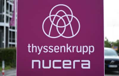 Image for Thyssenkrupp Nucera's second-quarter net loss widens