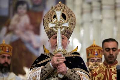 Image for Armenian church leader to go on trial in widening confrontation with government