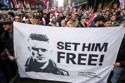 Image for Jailed UK anti-Islam activist 'Tommy Robinson' to be released next week