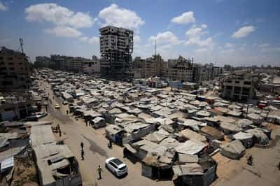 Image for Hamas rejects Israel's Gaza relocation plan