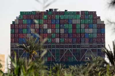 Image for Suez Canal blockage adds strain to global supply chains