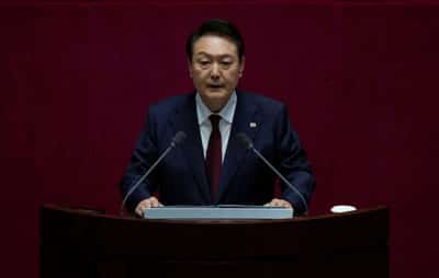 Image for South Korea has not supplied lethal weapons to Ukraine, president says