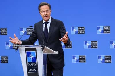 Image for Allies filling gaps in NATO crisis forces left by US, Rutte says