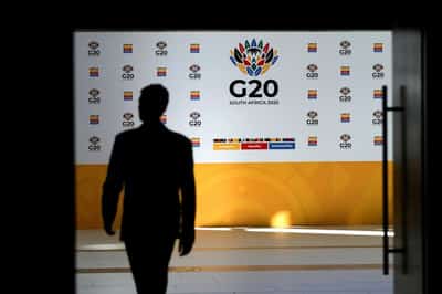 Image for G20 finance meeting ends without consensus or communique