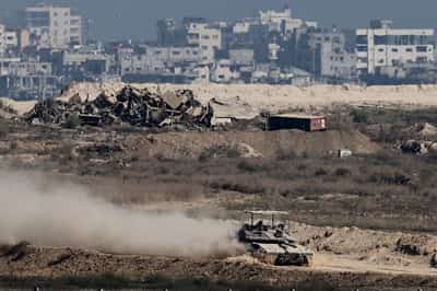 Image for Trump optimistic on Gaza peace deal; Hamas says it lost contact with two hostages in Gaza City
