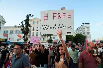 Image for A Tunisian activist's journey from Gaza flotilla hero to jailed hunger striker