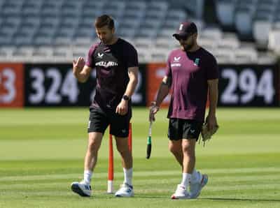 Image for Cricket-England name pace bowler Wood in squad for first Ashes test