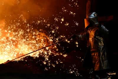 Image for German factory activity stalls in May as demand weakens, PMI shows