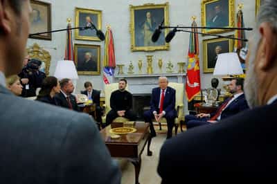 Image for Investors unnerved by heated Trump-Zelensky Oval Office showdown