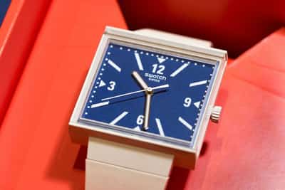 Image for Swatch sells watch lampooning Trump's 39% tariffs on Switzerland