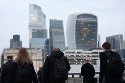 Image for UK service sector perks up in August, adding to resilience signs