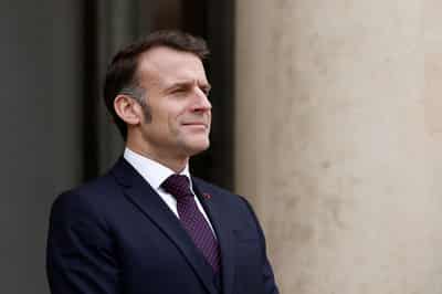 Image for Pro-Russia disinformation falsely links Macron to Epstein, French government source says