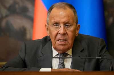 Image for Russia's Lavrov says Britain risks being seen as party to Ukraine war