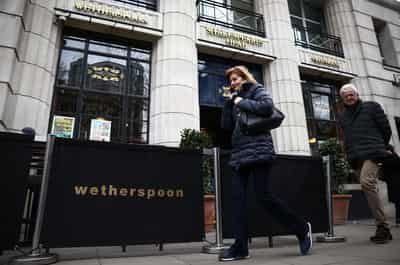 Image for Wetherspoon's fourth profit warning hits shares as cost pressures mount